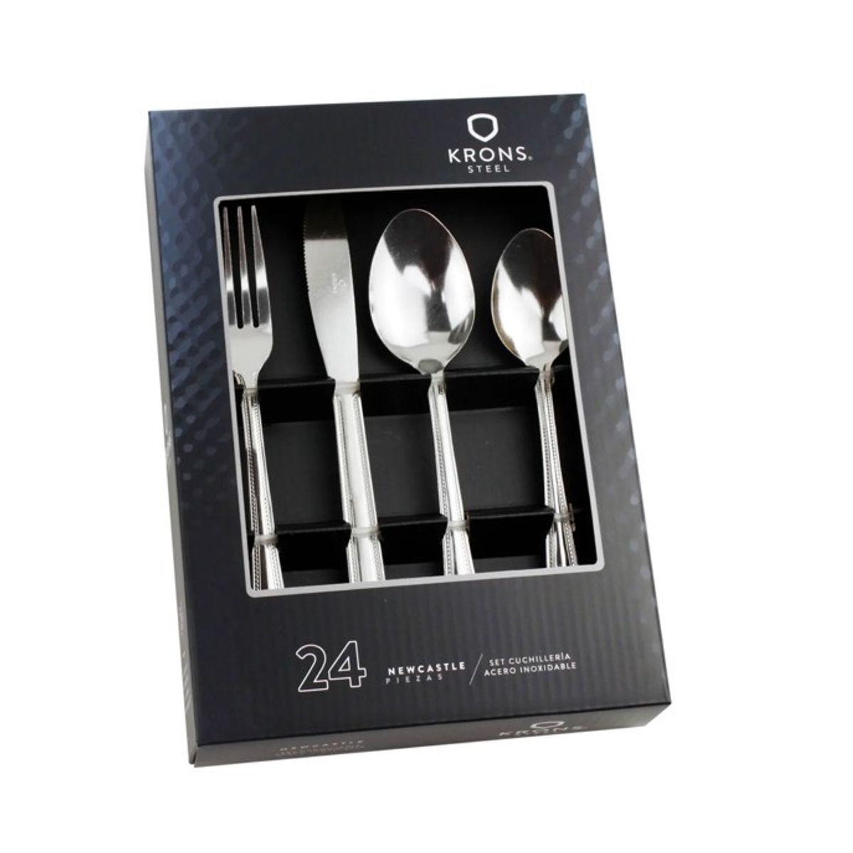 KRONS - JUEGO DE 24 PIEZAS DE CUCHILLERÍA NEWCASTLE KRONS