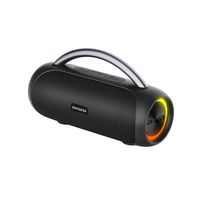 PARLANTE PORTATIL BLUETOOTH WATERPROOF RGB 20W AW-S10BTB Negro