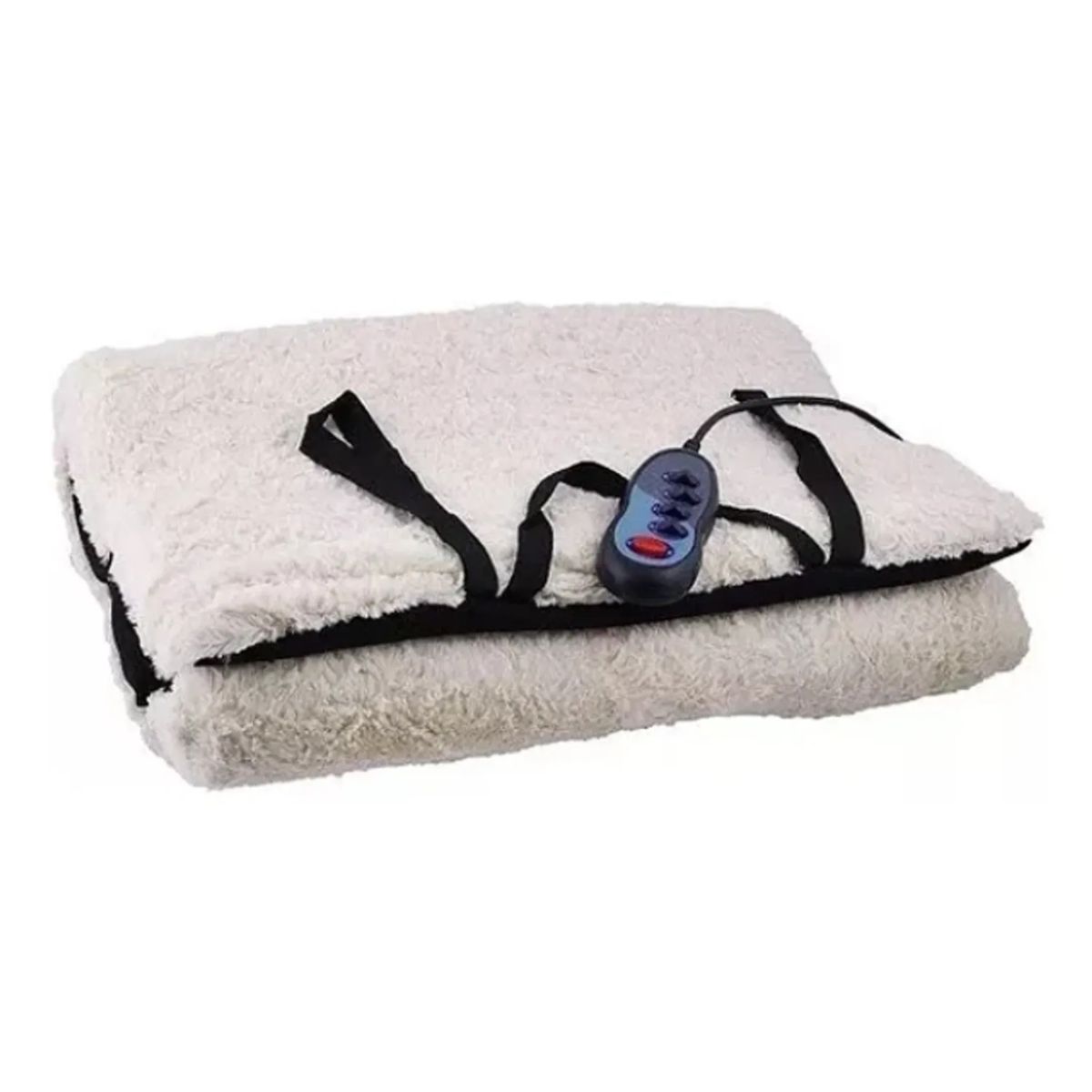 MOVI - Colchoneta Multifuncional 3 en 1 (Masajeadora, Calefacción, Portátil)