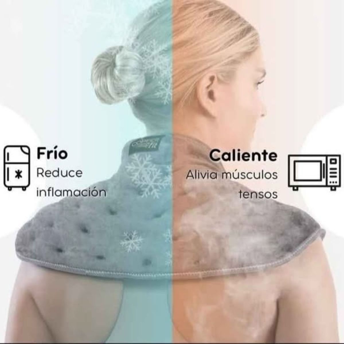 MOVI - Manta Terapéutica para Cuello y Espalda  Alivio del Dolor Muscular