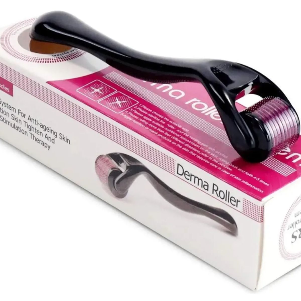 GENERICO - Derma Roller Rodillo Estimulador Crecimiento 2mm
