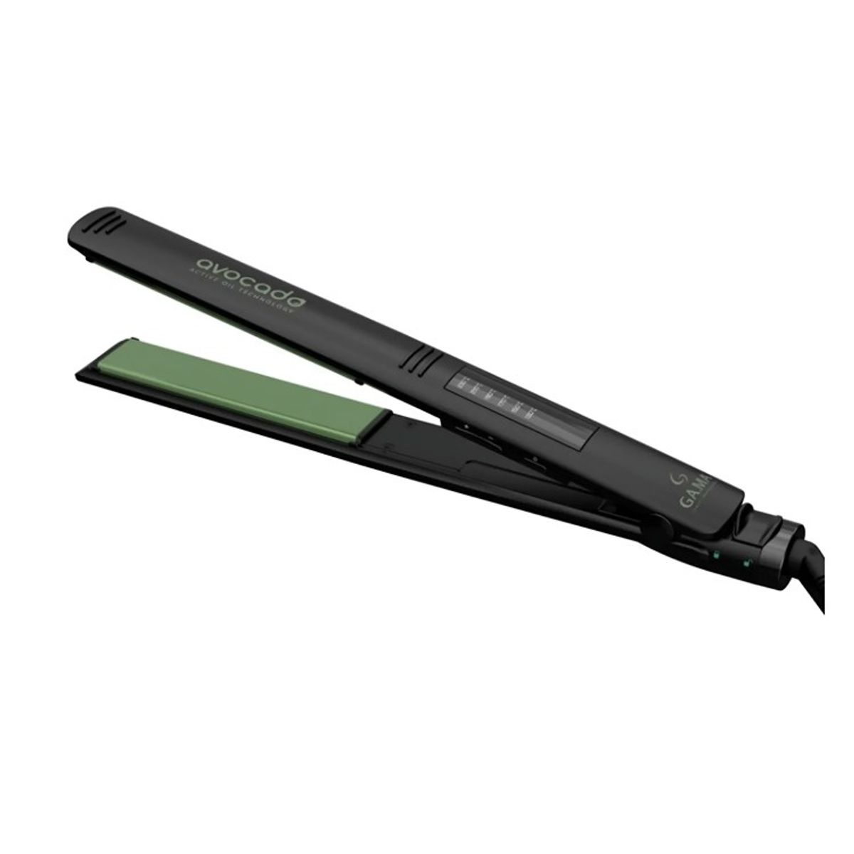GAMA - PLANCHA ALISADORA ELEGANCE LED AVOCADO DIGITAL GAMA