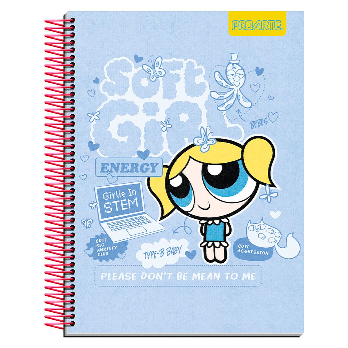 PROARTE - Cuaderno Chicas Superpoderosas Tapa Dura Carta Proarte