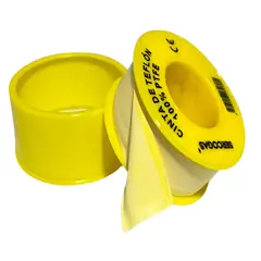 GENERICO - Teflon Profesional Media Gas Sercogas 10mt - Cinta Selladora