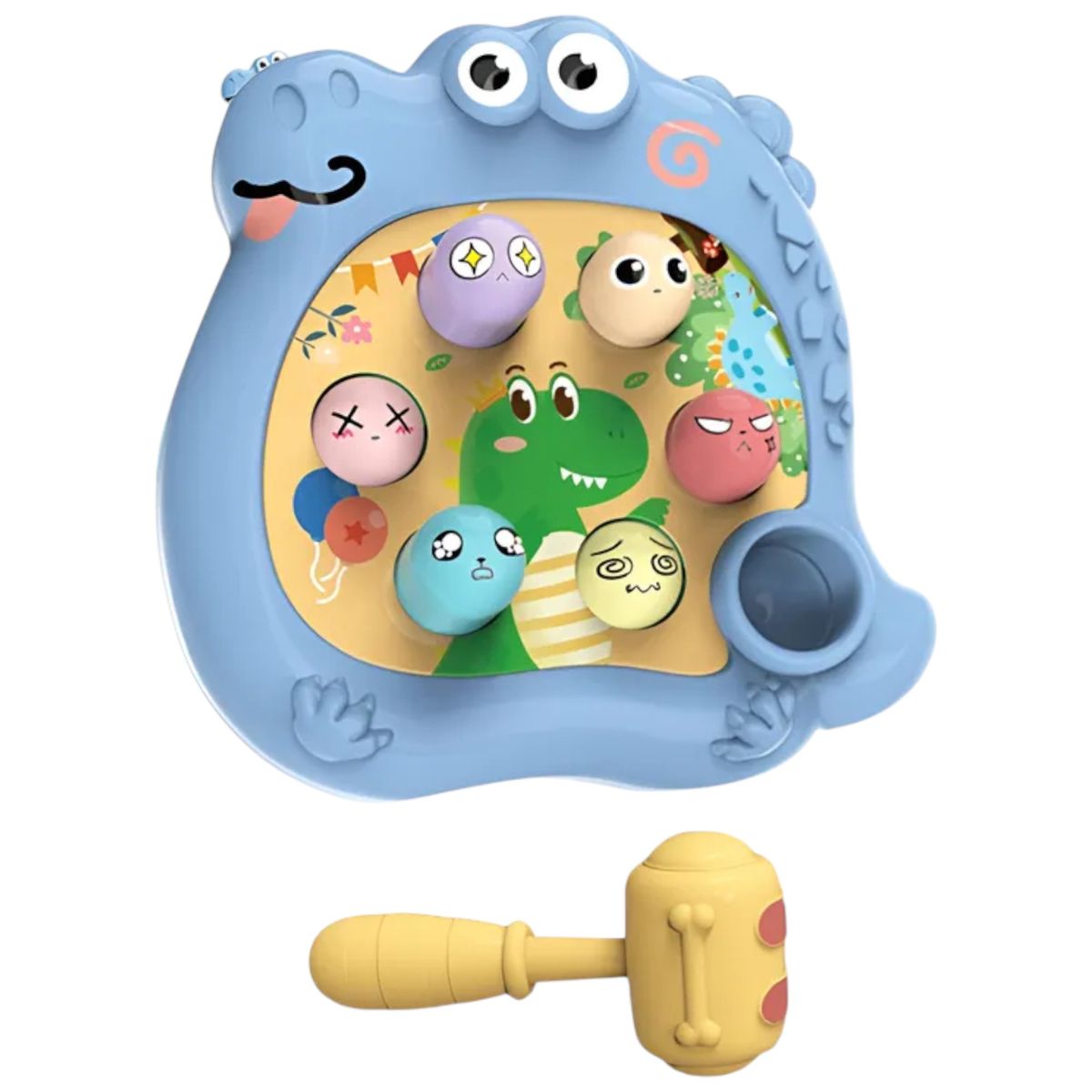 GENERICO - Juguete Wac-a-mole Azul Interactivo Para Golpear