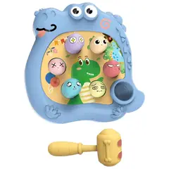 GENERICO - Juguete Wac-a-mole Azul Interactivo Para Golpear