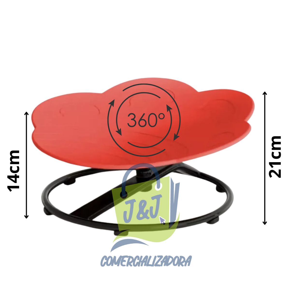 GENERICO - Silla Giratoria 360° Sensorial Niños Autismo TEA