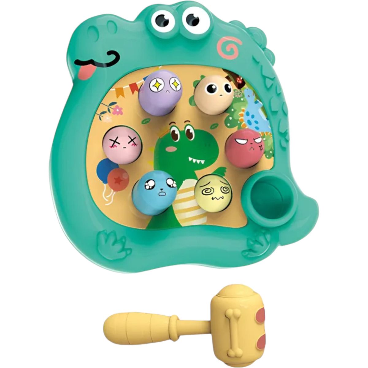 GENERICO - Juguete Wac-a-mole Verde Interactivo Para Golpear