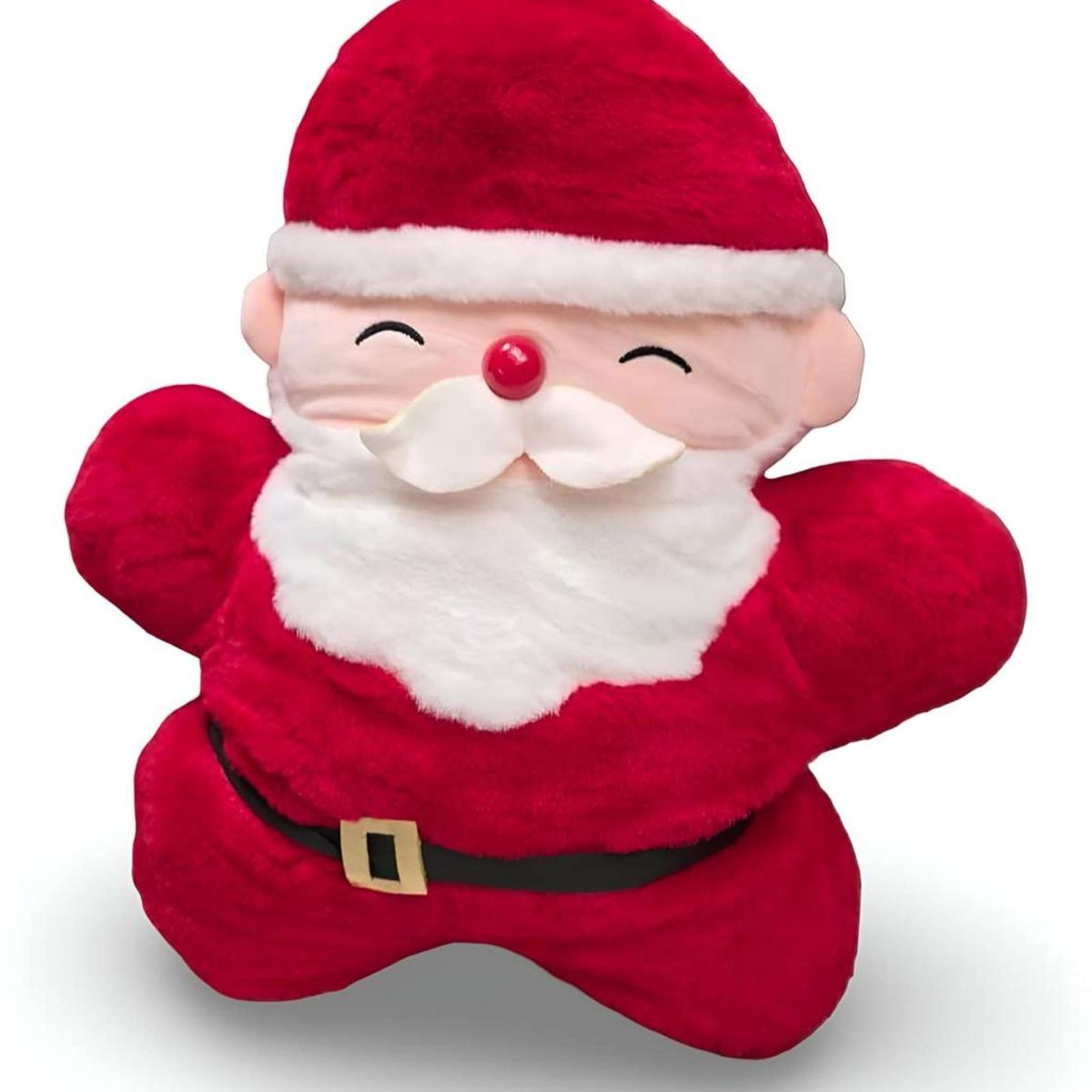 GENERICO - COJÍN DECORATIVO NAVIDEÑO DISEÑO SANTA 02