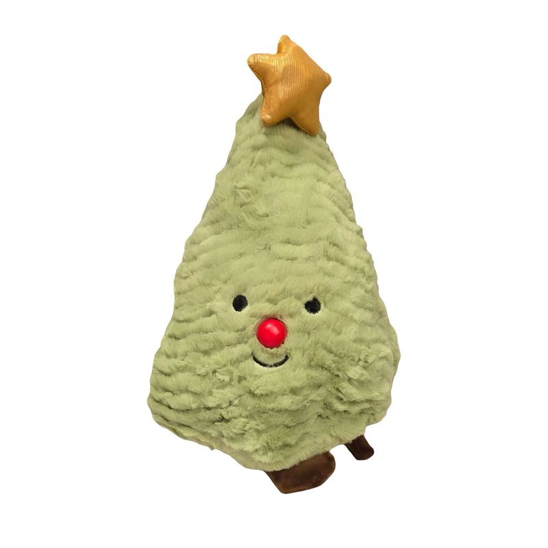 GENERICO - Cojín decorativo navideño de peluche 10