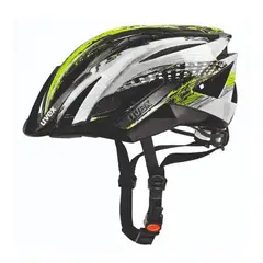 360 - Casco Ciclismo Mtb Uvex Ultrasonic Blackgreen 55-58