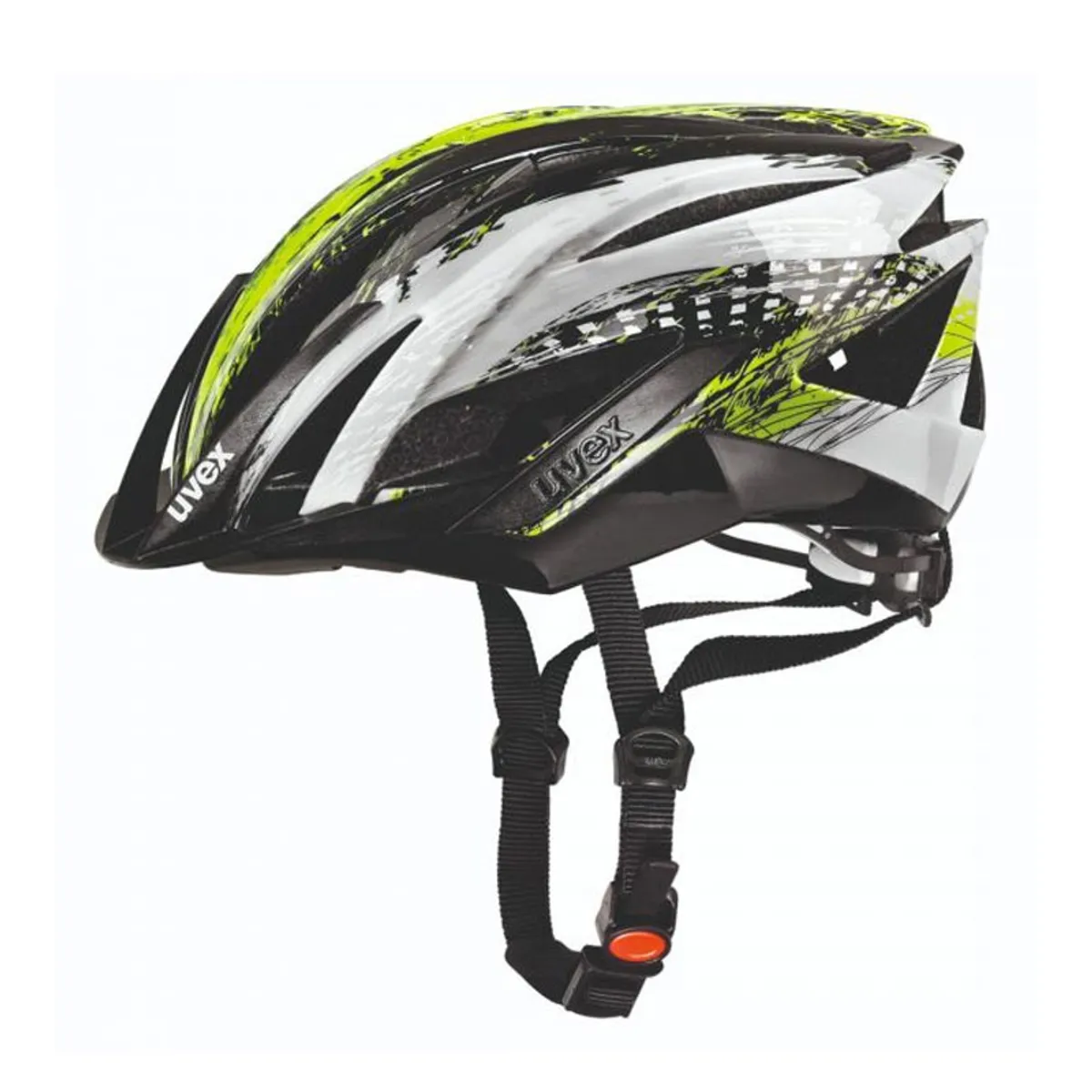360 - Casco Ciclismo Mtb Uvex Ultrasonic Blackgreen 58-61