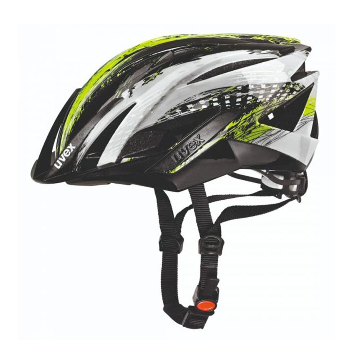 360 - Casco Ciclismo Mtb Uvex Ultrasonic Blackgreen 58-61