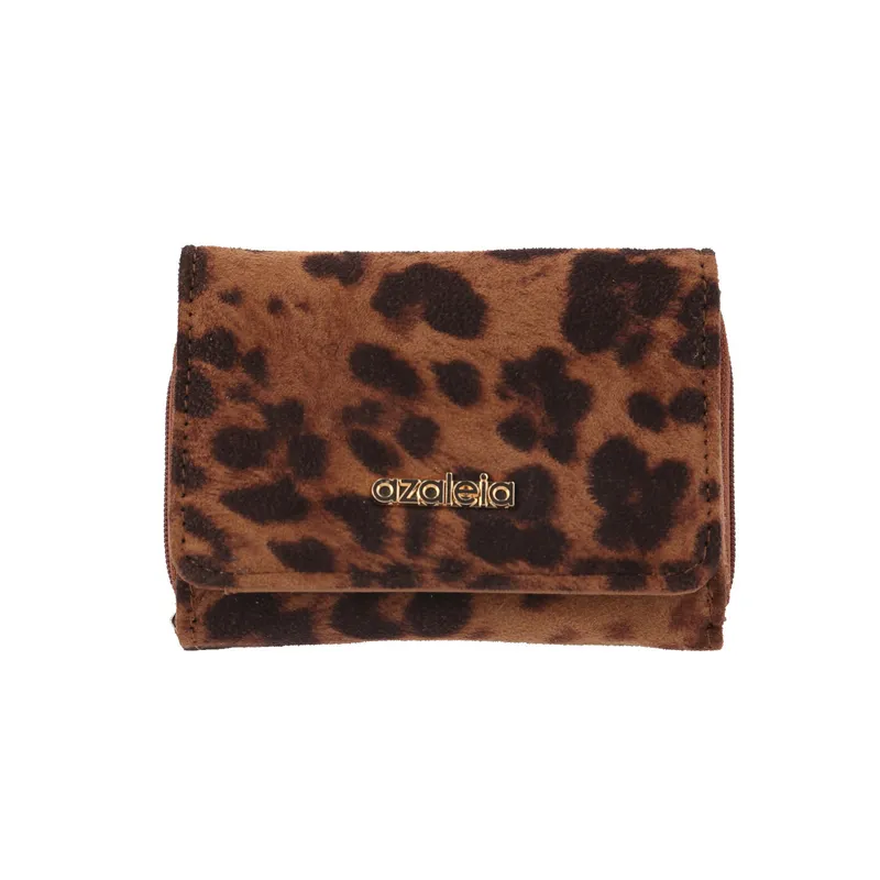 AZALEIA - Billetera Mujer Leopard Wallet Multicolor AZALEIA