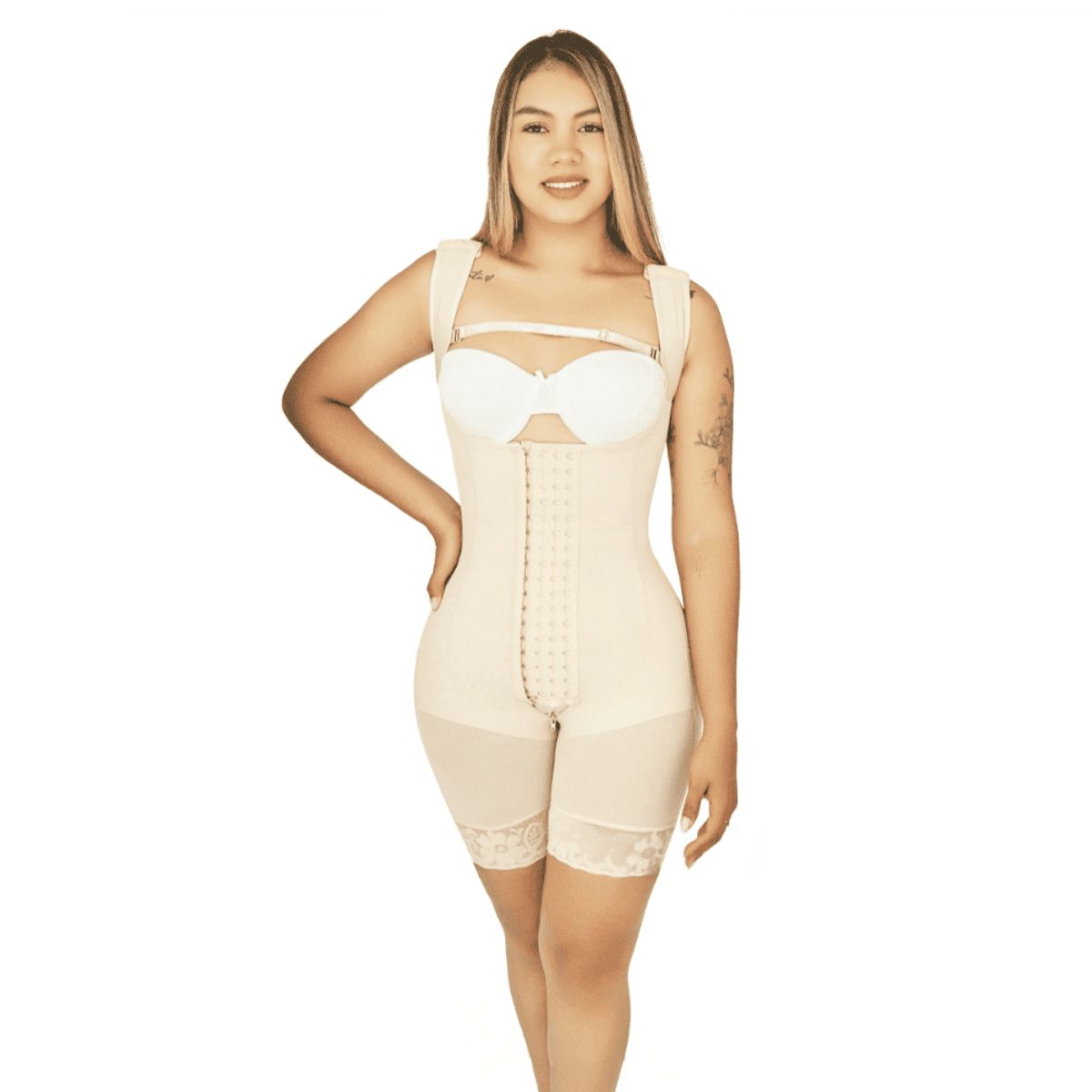 BODYFLEX - Faja Colombiana Bodyflex con Abrochadura 4 Posiciones 524R