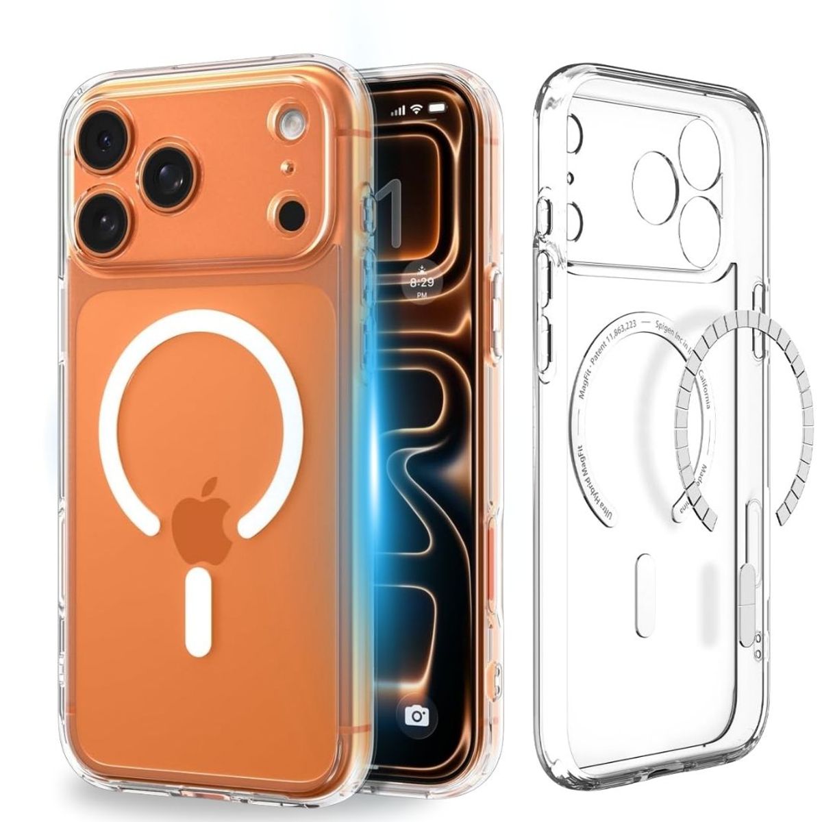 COMPUTECH - Funda / Carcasa Premium  Para iPhone 17 Pro Max Compatible Magsafe