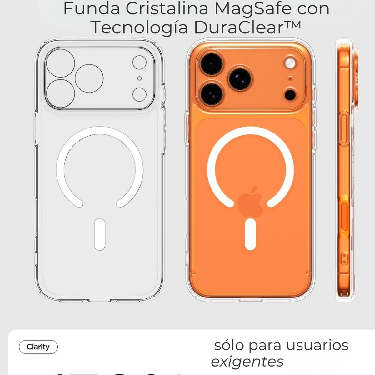 COMPUTECH - Funda / Carcasa Premium  Para iPhone 17 Pro Max Compatible Magsafe