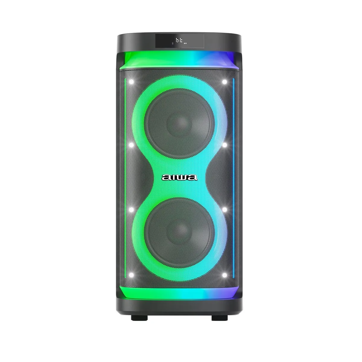 AIWA - PARLANTE KARAOKE PARTY SOUND 80W BLUETOOTH TWS LED AW-POH5D