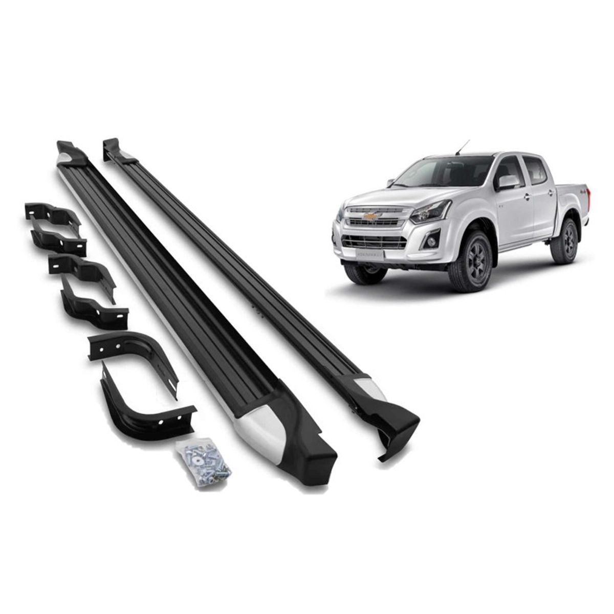 CHEVROLET - Pisaderas OEM Aluminio Chevrolet Dmax 2015-2021