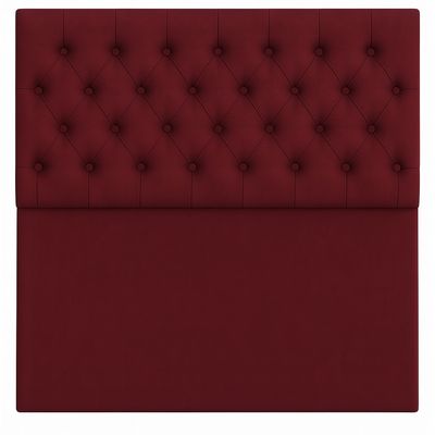 Imagen 2 del producto Respaldo De Cama 2 Plazas Burdeo En Lino Capitone