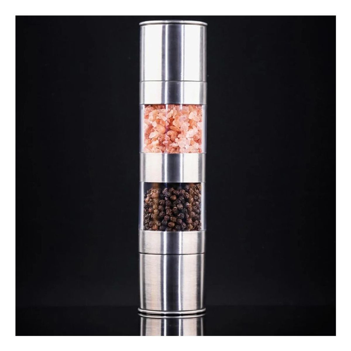 GENERICO - Molinillo Doble Acero Inoxidable