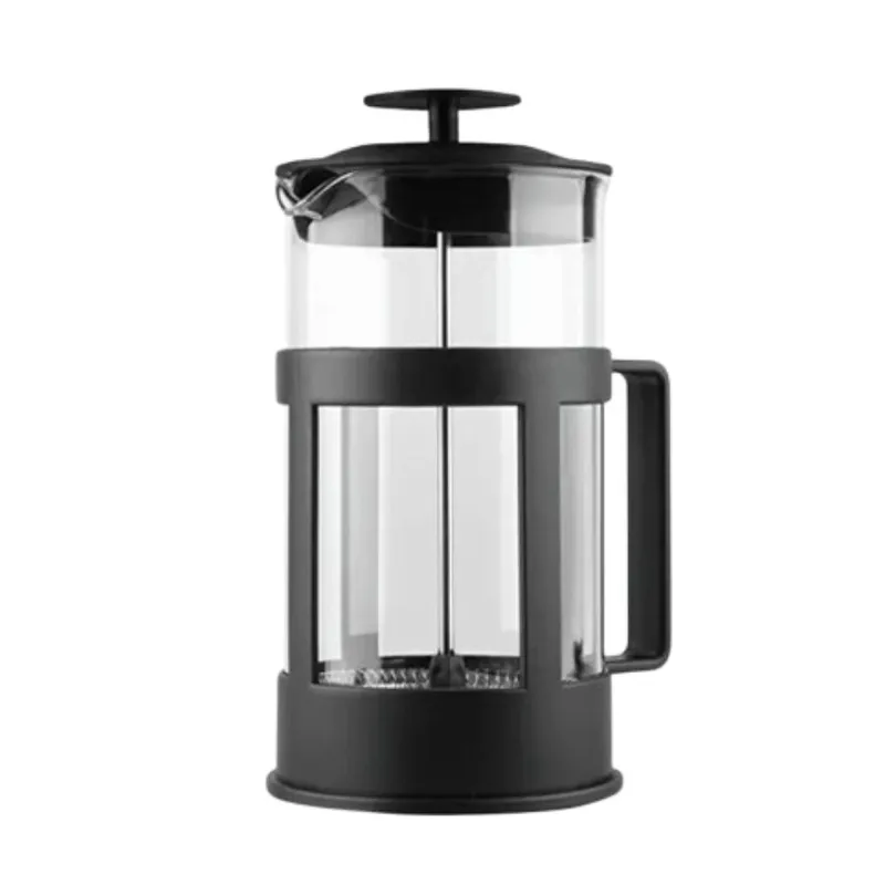 GENERICO - Cafetera Prensa Francesa Vidrio 350ml French Press Cafe Negro