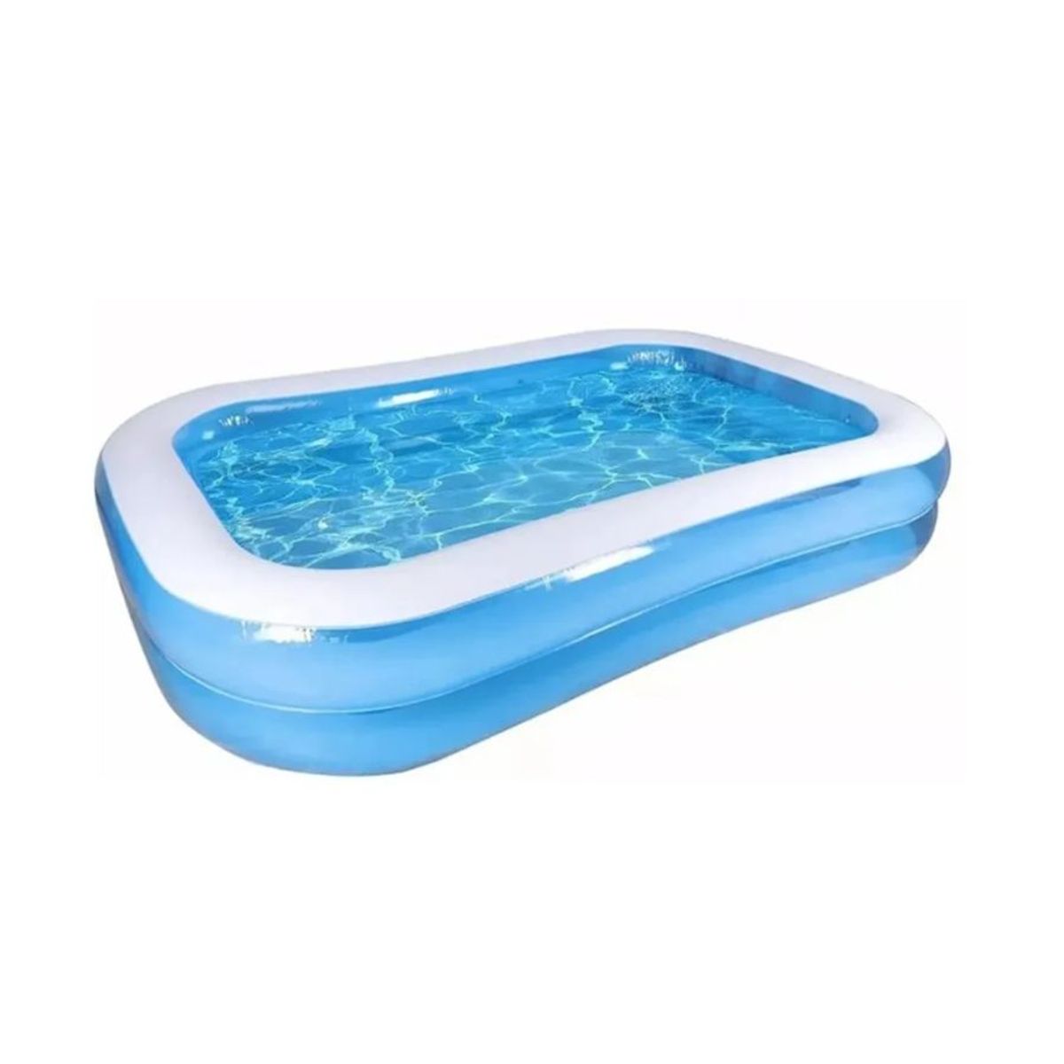 GENERICO - Piscina Inflable Alberca Rectangular Azul 2mx12mx40 cm