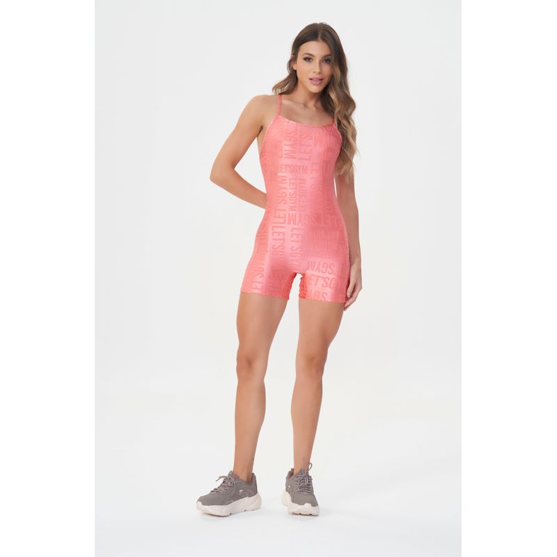 LETSGYM - ENTERITO DEPORTIVO VELVET NAME LETSGYM
