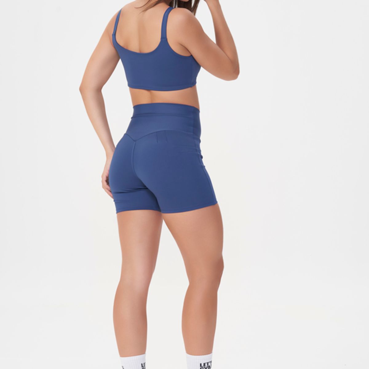 LETSGYM - CONJUNTO DEPORTIVO BASIC COLORS SHORT + CINTILLO  LETSGYM
