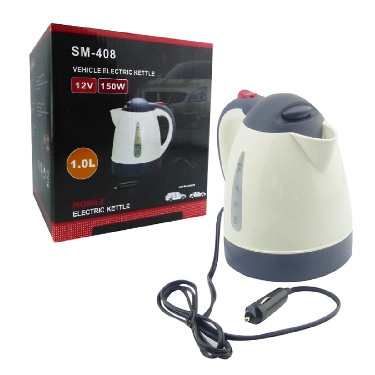 GENERICO - Calentador Agua Auto 12V 1L 150W