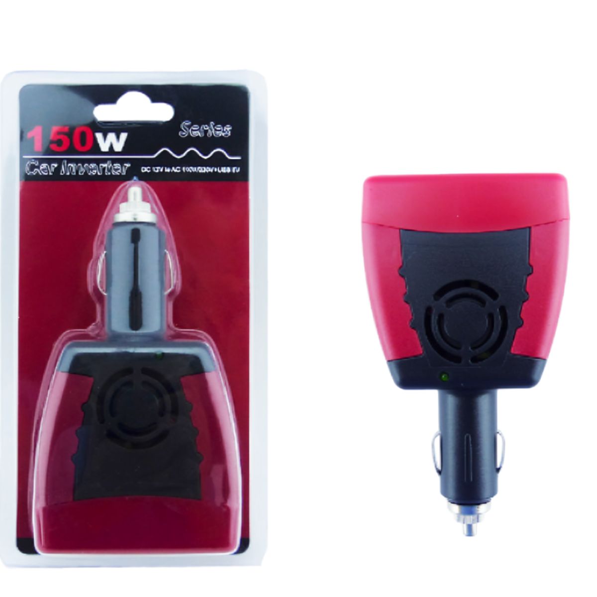 GENERICO - Inversor Voltaje Auto 12V 150W USB