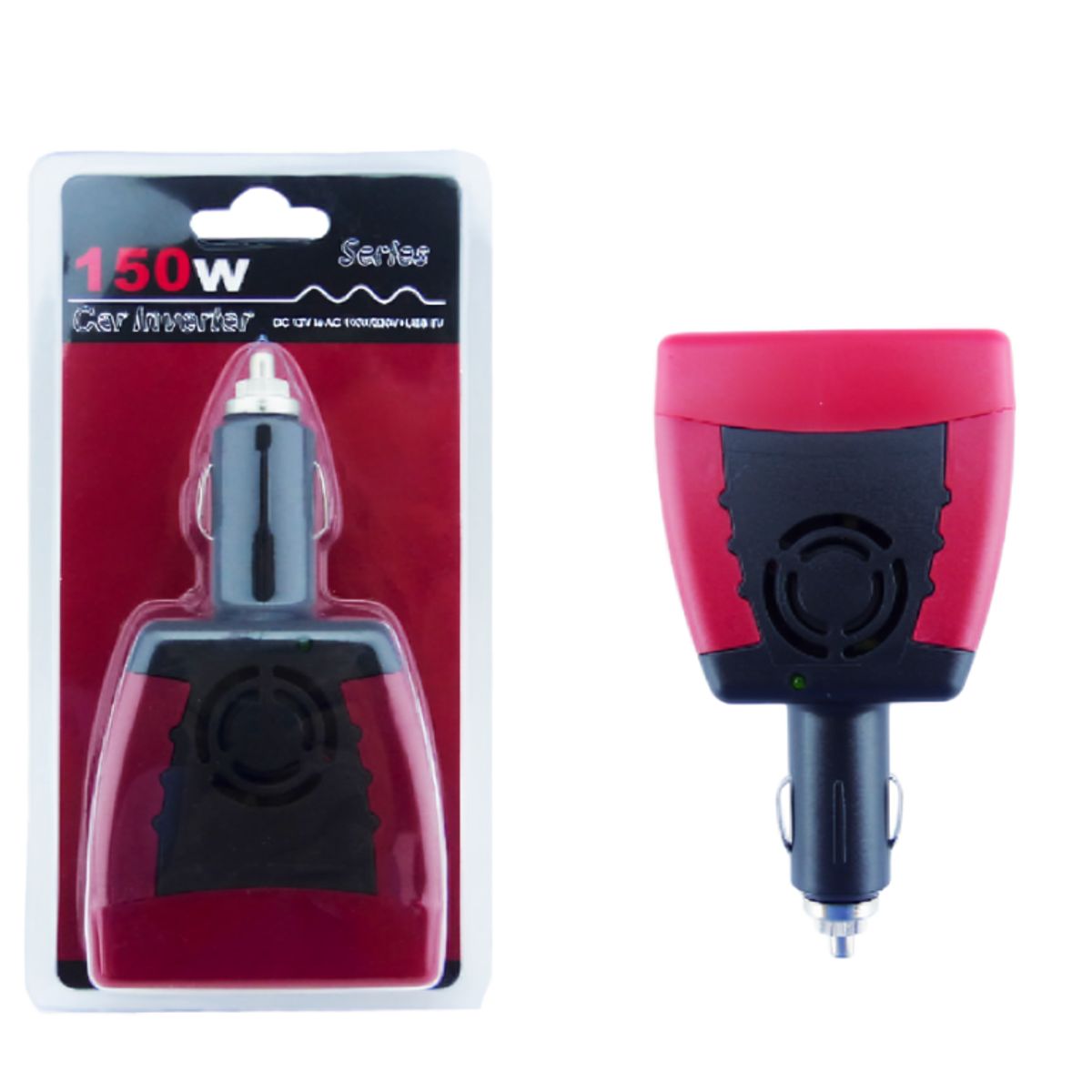 GENERICO - Inversor Voltaje Auto 12V 150W USB