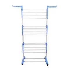 SIRENA - Tendedero de ropa portátil multifuncional para interiores y exteriores