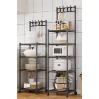 Rack organizador de cocina para electrodomésticos y utensilios