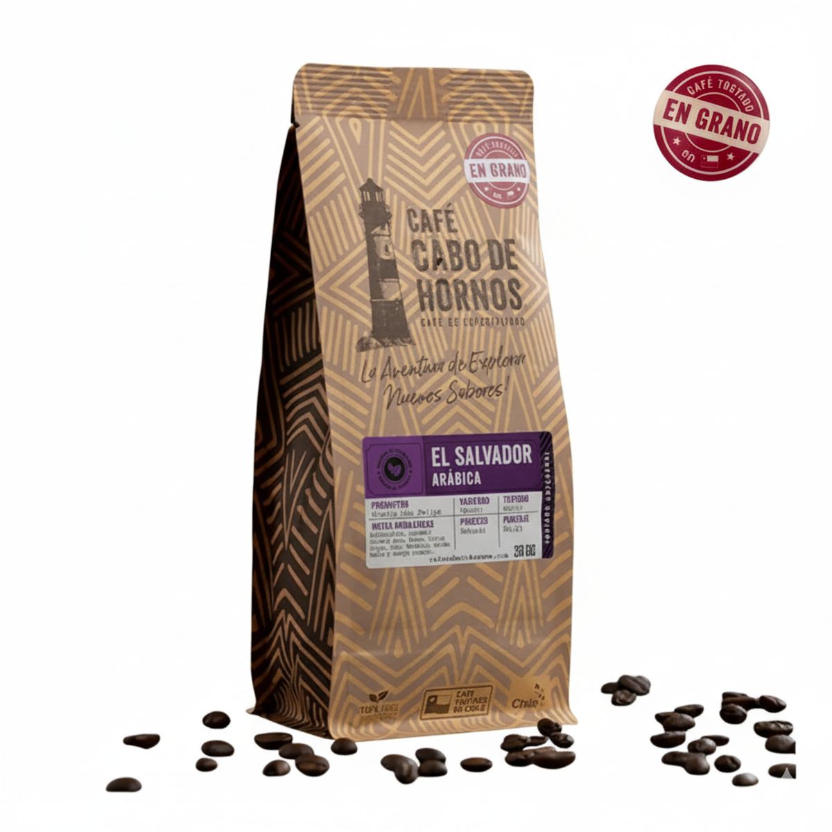 GENERICO - Café de Especialidad Cabo de Hornos El Salvador Grano 250 gr