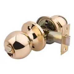 KHOR - Cerradura pomo baño bronce