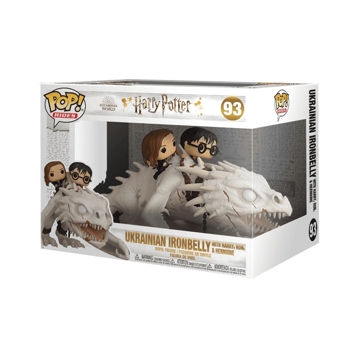 FUNKO - Funko Pop Ironbelly Ucraniano Con Harry Ron y Hermione 93