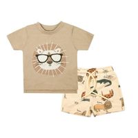 Conjunto short y polera niño