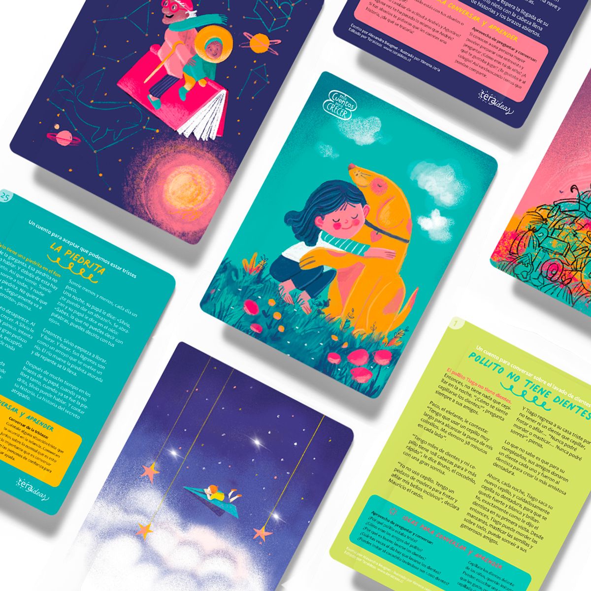 GENERICO - Mis Cuentos para Crecer - Set 30 cuentos Autocuidado y Bienestar