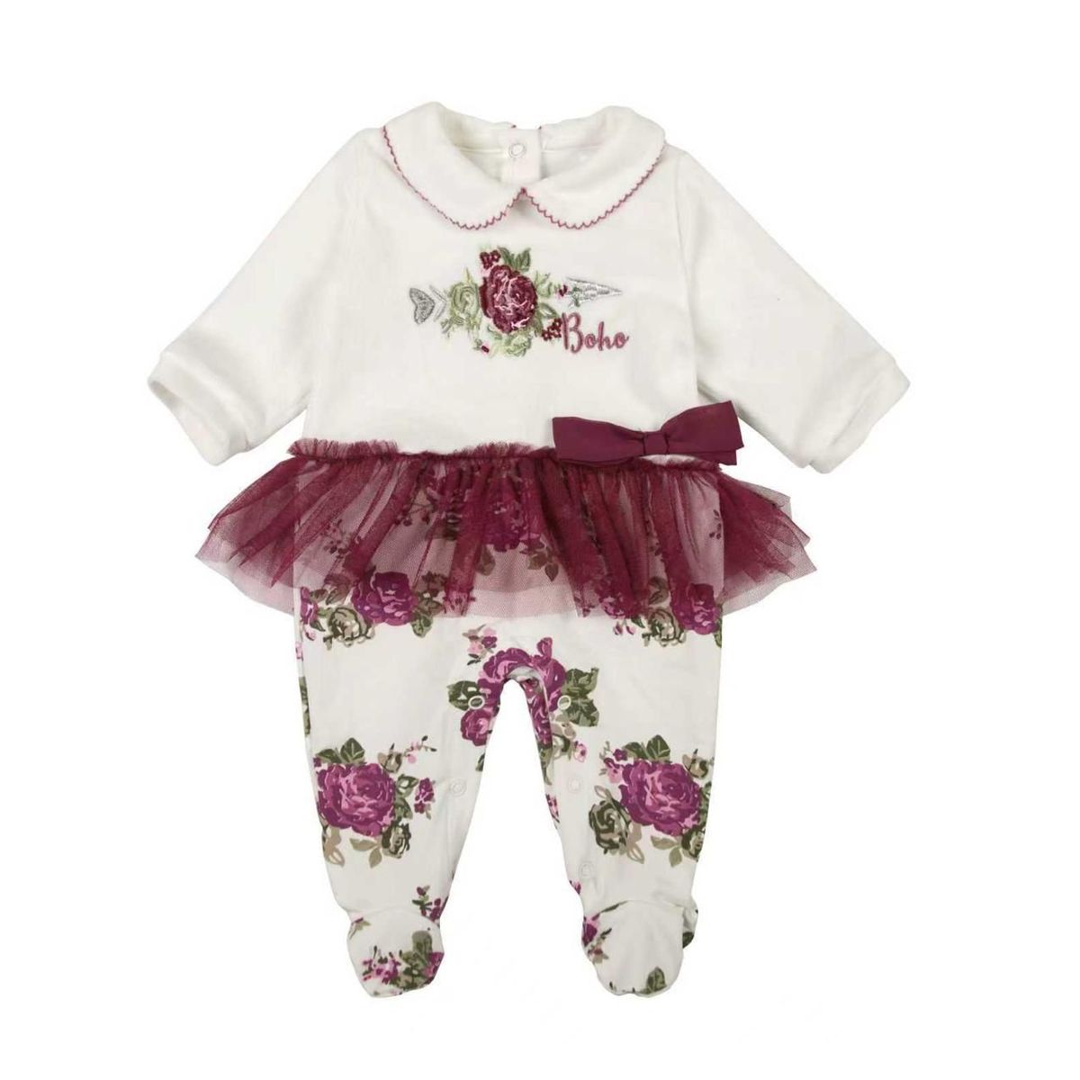 TEDMIMAK - ENTERITO DE ALGODON NIÑA TUTU