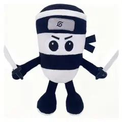 GENERICO - Peluche Asesino Capuchino BLANCO Y NEGRO