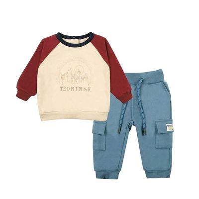 Imagen 1 del producto BUZO DE BEBE ALGODON  2 PIEZAS DINOSAURIO