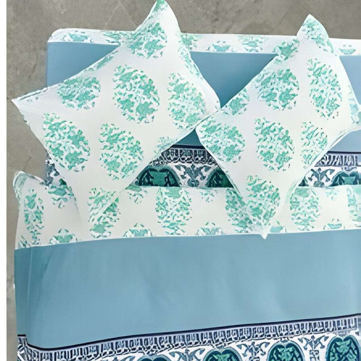 GENERICO - JUEGO DE SÁBANAS TELA DE GENERO 2 PLAZA CON DISEÑO S13