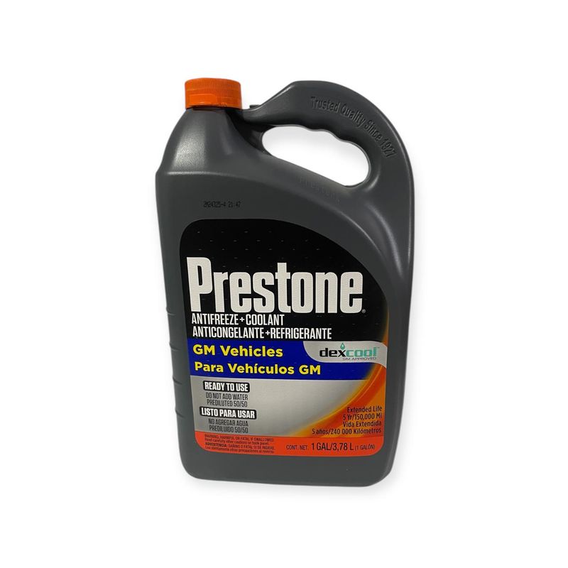 PRESTONE - Anticongelante Refrigerante Coolant Prestone Dexcool 5050