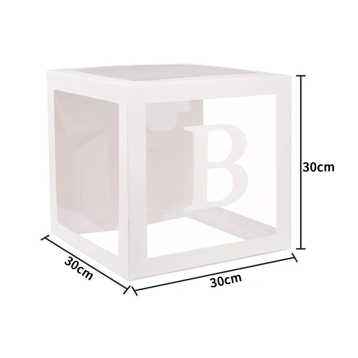 ATURE - Cubos Decoración Baby Shower Boxes Cajas De Ducha Para Bebé Blanco