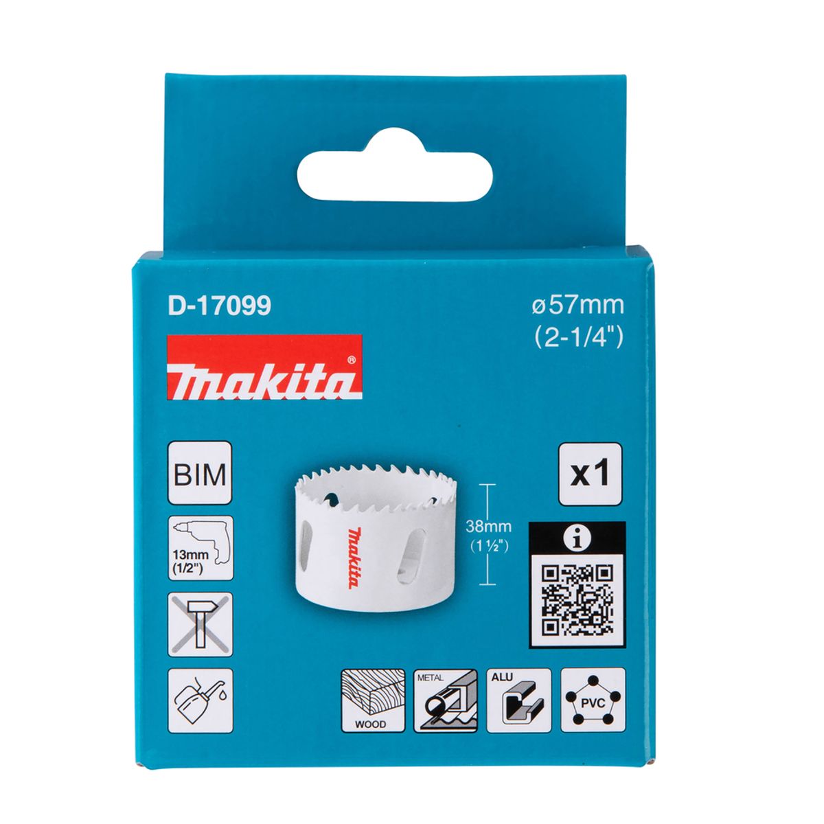 MAKITA - Sierra Copa Bim Makita De 57 Mm D-17099