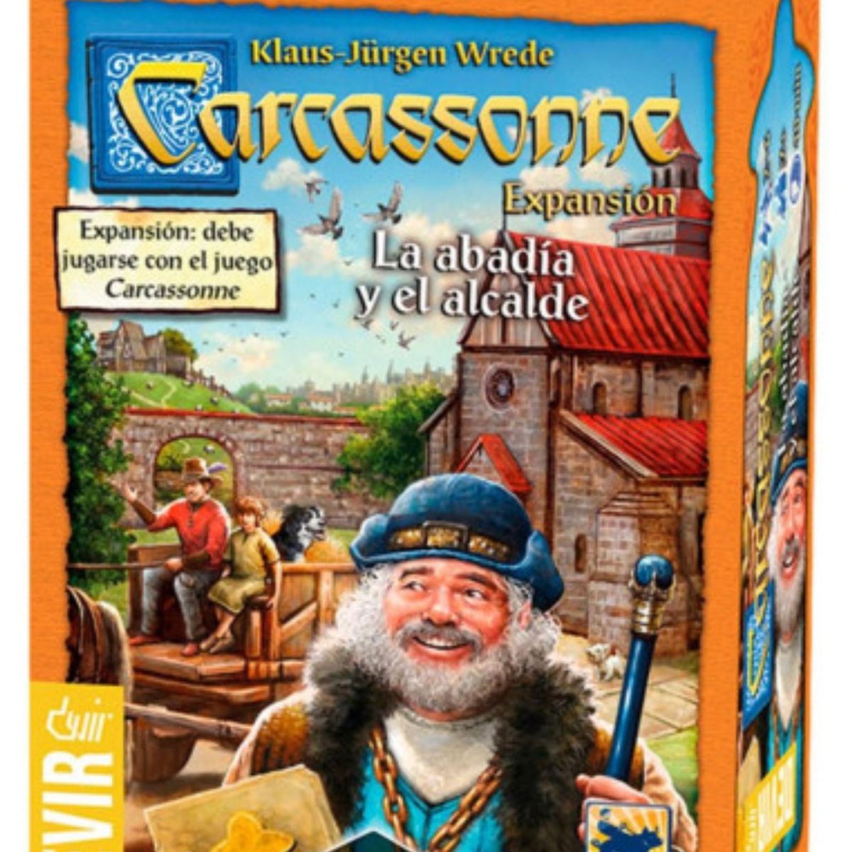 TOP10BOOKS - JUEGO Carcassonne: La Abadía Y El Alcalde (2da Edición)