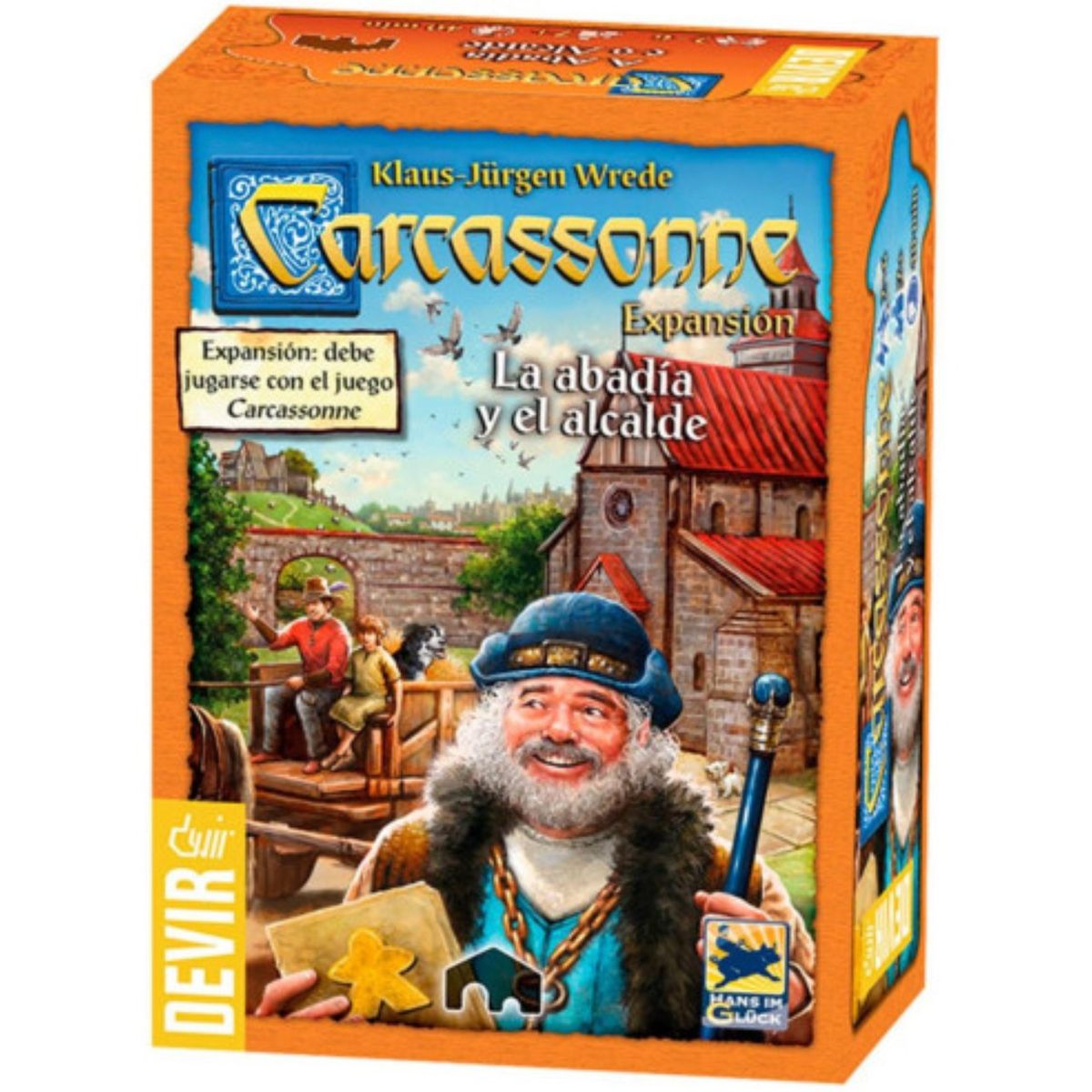 TOP10BOOKS - JUEGO Carcassonne: La Abadía Y El Alcalde (2da Edición)