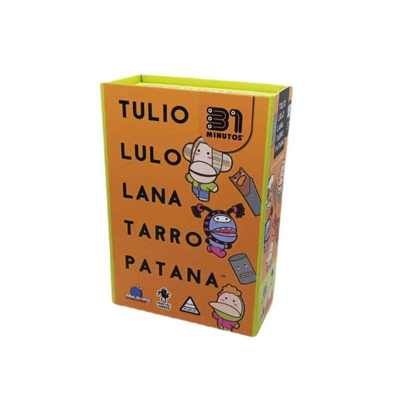 TOP10BOOKS - Juego de mesa Tulio Lulo Lana Tarro Patana 31 Minutos - Devir