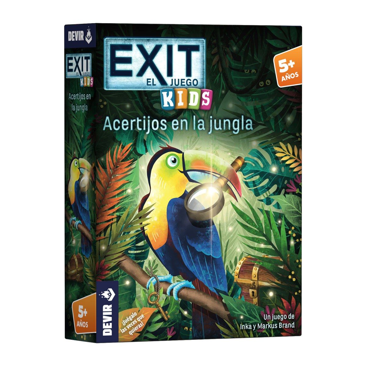 TOP10BOOKS - JUEGO Exit Kids: Acertijos En La Jungla